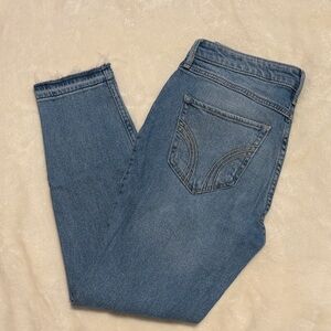 Hollister Women's Blue Skinny Jeans